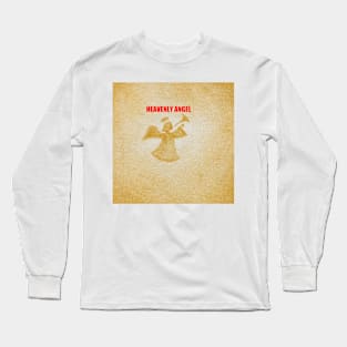 Heavenly Angle blowing a Trumpet Long Sleeve T-Shirt